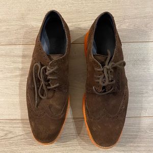 Cole Haan Mens Suede Oxfords